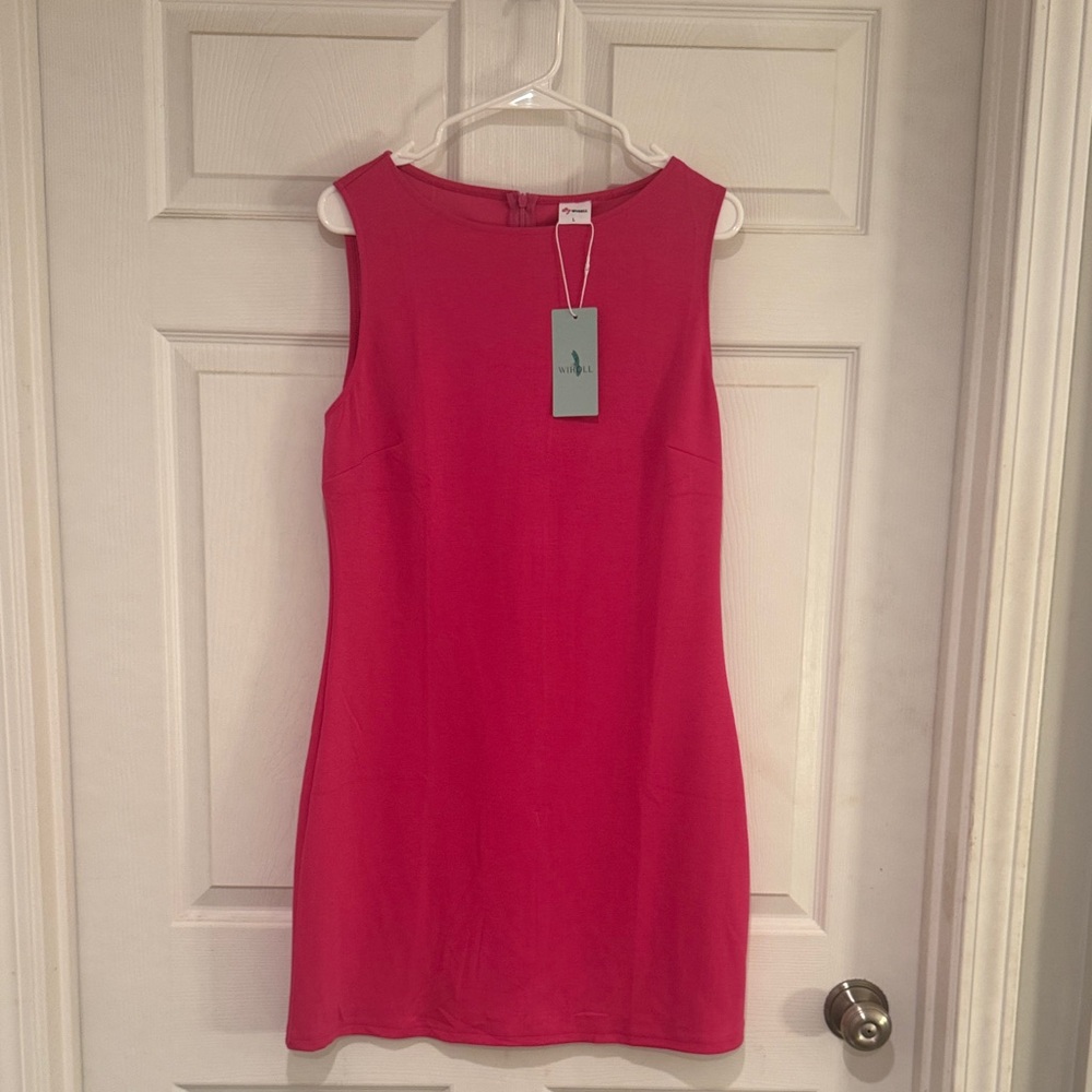 Pink Sleeveless Dress